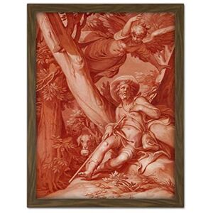 Fine Art Prints Abraham Bloemaert St Roch Large Framed Art Print Poster Wall Decor 18x24 Fine Art Prints Abraham Bloemaert St Roch Large Framed Art Print Poster Wall Decor 18x24
