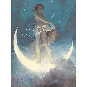 Fine Art Prints Edwin Blashfield Spring Scattering Stars Painting Art Print Canvas Premium Wall Decor Poster Mural Fine Art Prints Edwin Blashfield Spring Scattering Stars Painting Art Print Canvas Premium Wall Decor Poster Mural