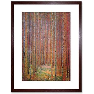 Wee Blue Coo 9x7 '' GUSTAV KLIMT TANNENWALD I OLD MASTER PAINTING FRAMED ART PRINT F97X387 Wee Blue Coo 9x7 '' GUSTAV KLIMT TANNENWALD I OLD MASTER PAINTING FRAMED ART PRINT F97X387