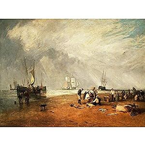 Fine Art Prints Turner The Fish Market At Hastings Beach Unframed Wall Art Print Poster Home Decor Premium Fine Art Prints Turner The Fish Market At Hastings Beach Unframed Wall Art Print Poster Home Decor Premium