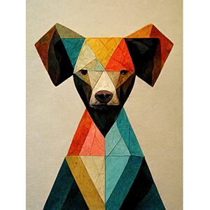 Doppelganger33 LTD Geometric Cute Fun Chihuahua Dog Large Wall Art Poster Print Thick Paper 18X24 Inch Doppelganger33 LTD Geometric Cute Fun Chihuahua Dog Large Wall Art Poster Print Thick Paper 18X24 Inch