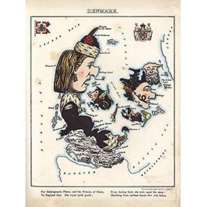 Fine Art Prints Lancaster 1869 Pictorial Map Denmark Mythical Animals Unframed Wall Art Print Poster Home Decor Premium Fine Art Prints Lancaster 1869 Pictorial Map Denmark Mythical Animals Unframed Wall Art Print Poster Home Decor Premium