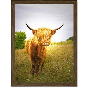 Wee Blue Coo Photo Farm Livestock Animal Highland Cow Calf Scotland Large Framed Art Print Poster Wall Decor 18x24 inch Wee Blue Coo Photo Farm Livestock Animal Highland Cow Calf Scotland Large Framed Art Print Poster Wall Decor 18x24 inch