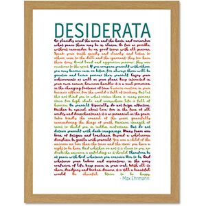 Fine Art Prints Desiderata Rainbow Words Ehrmann Typography Large Framed Art Print Poster Wall Decor 18x24 inch Fine Art Prints Desiderata Rainbow Words Ehrmann Typography Large Framed Art Print Poster Wall Decor 18x24 inch