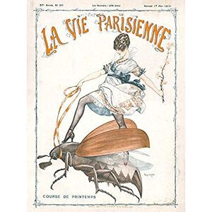 Artery8 La Vie Parisienne Spring Race Beetle Magazine Cover Unframed Wall Art Print Poster Home Decor Premium Artery8 La Vie Parisienne Spring Race Beetle Magazine Cover Unframed Wall Art Print Poster Home Decor Premium