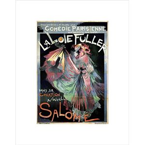 Wee Blue Coo Theatre Cultural Stage Salome Loie Fuller Dancer Paris France Art Wall Art Print Wee Blue Coo Theatre Cultural Stage Salome Loie Fuller Dancer Paris France Art Wall Art Print
