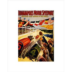 Wee Blue Coo Advert Sport Venue Indianapolis Motor Speedway USA Wall Art Print Wee Blue Coo Advert Sport Venue Indianapolis Motor Speedway USA Wall Art Print