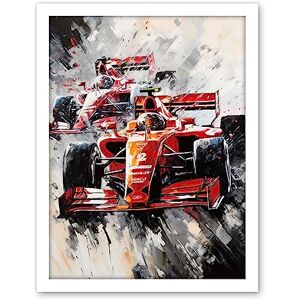 Artery8 Grand Prix Track Circuit Cars Racing Paint Splat Artwork Framed Wall Art Print 18X24 Inch Artery8 Grand Prix Track Circuit Cars Racing Paint Splat Artwork Framed Wall Art Print 18X24 Inch