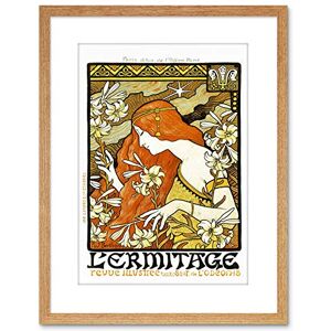 Wee Blue Coo Nouveau Hermitage Paris Paul Berthon Framed Wall Art Print Wee Blue Coo Nouveau Hermitage Paris Paul Berthon Framed Wall Art Print