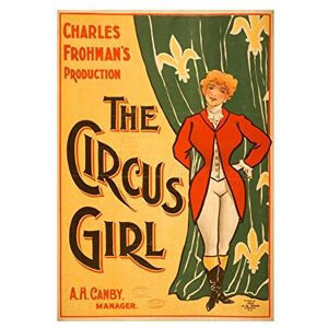Wee Blue Coo Theatre Play Stage Circus Girl New York USA Advertising Wall Art Print Wee Blue Coo Theatre Play Stage Circus Girl New York USA Advertising Wall Art Print