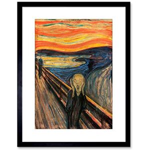Wee Blue Coo Edvard Munch Scream Old Master Reproduction Framed Wall Art Print Wee Blue Coo Edvard Munch Scream Old Master Reproduction Framed Wall Art Print