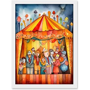 Artery8 - PuppetTheatre - A4 - Framed - Wall Art Artery8 - PuppetTheatre - A4 - Framed - Wall Art