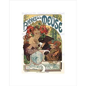 Wee Blue Coo Commercial Advert Beer Food Drink Meuse France Wall Art Print Wee Blue Coo Commercial Advert Beer Food Drink Meuse France Wall Art Print