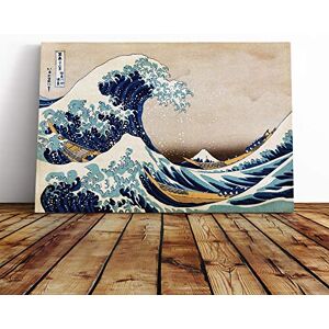 Big Box Art Canvas Print Wall Art Oriental Hokusai Under The Wave of Off Kanagawa Mounted & Stretched Box Frame Picture Home Decor for Kitchen, Living Room, Bedroom, Multi-Colour, 20x14 Inch Big Box Art Canvas Print Wall Art Oriental Hokusai Under The Wave of Off Kanagawa Mounted & Stretched Box Frame Picture Home Decor for Kitchen, Living Room, Bedroom, Multi-Colour, 20x14 Inch