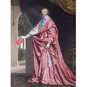 Fine Art Prints De Champaigne Portrait Cardinal Richelieu Painting Large Wall Art Poster Print Thick Paper 18X24 Inch Fine Art Prints De Champaigne Portrait Cardinal Richelieu Painting Large Wall Art Poster Print Thick Paper 18X24 Inch