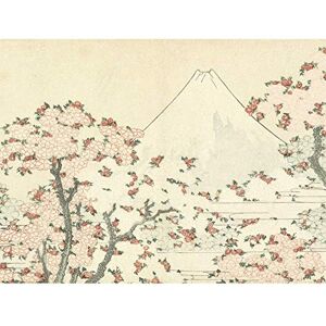 Artery8 Hokusai Fuji And Cherry Blossom Japanese Painting Premium Wall Art Canvas Print 18X24 Inch Artery8 Hokusai Fuji And Cherry Blossom Japanese Painting Premium Wall Art Canvas Print 18X24 Inch