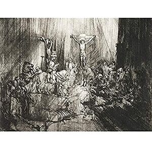 Fine Art Prints Rembrandt Christ Crucified Between Two Thieves Unframed Wall Art Print Poster Home Decor Premium Fine Art Prints Rembrandt Christ Crucified Between Two Thieves Unframed Wall Art Print Poster Home Decor Premium
