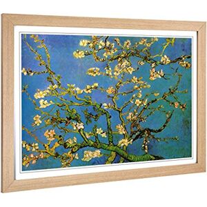 Big Box Art Framed Print of Vincent Van Gogh Almond Blossom Tree (2) Design Wall Art Picture Home Decor for Kitchen, Living Room, Bedroom, Hallway, Oak, A2 / 24.5x18 Inch / 62x45cm Big Box Art Framed Print of Vincent Van Gogh Almond Blossom Tree (2) Design Wall Art Picture Home Decor for Kitchen, Living Room, Bedroom, Hallway, Oak, A2 / 24.5x18 Inch / 62x45cm