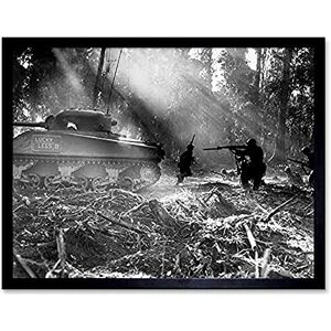 Fine Art Prints War WWII USA Battle M4 Sherman Panzer 1944 Foto ungerahmt Wand Kunst Poster Home Decor Premium Fine Art Prints War WWII USA Battle M4 Sherman Panzer 1944 Foto ungerahmt Wand Kunst Poster Home Decor Premium