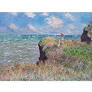 Fine Art Prints Claude Monet Cliff Walk At Pourville Art Print Canvas Premium Wall Decor Poster Mural Fine Art Prints Claude Monet Cliff Walk At Pourville Art Print Canvas Premium Wall Decor Poster Mural