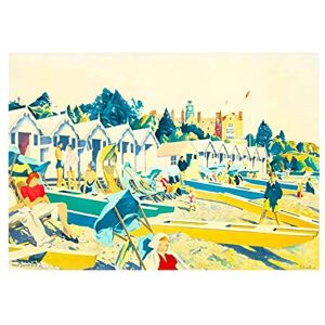 Wee Blue Coo Vintage Travel Beach Ad Felixstowe Lner New Picture Wall Art Print Wee Blue Coo Vintage Travel Beach Ad Felixstowe Lner New Picture Wall Art Print