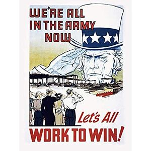 Fine Art Prints War WWII USA Uncle Sam Salutes Workers Victory Advert Art Print Canvas Premium Wall Decor Poster Mural Fine Art Prints War WWII USA Uncle Sam Salutes Workers Victory Advert Art Print Canvas Premium Wall Decor Poster Mural