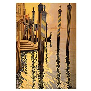 Wee Blue Coo Travel Tourism Venice Italy Canal Lido New Wall Art Print Wee Blue Coo Travel Tourism Venice Italy Canal Lido New Wall Art Print