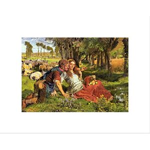 Wee Blue Coo WILLIAM HOLMAN HUNT THE HIRELING SHEPHERD OLD MASTER FRAMED ART PRINT B12X2279 Wee Blue Coo WILLIAM HOLMAN HUNT THE HIRELING SHEPHERD OLD MASTER FRAMED ART PRINT B12X2279
