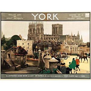 Wee Blue Coo York England UK Minster Cathedral Soldier Artillery Art Print Poster Wall Decor 12X16 Inch Wee Blue Coo York England UK Minster Cathedral Soldier Artillery Art Print Poster Wall Decor 12X16 Inch