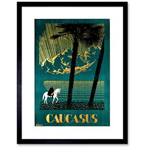 Wee Blue Coo Travel Caucasus Mountains Soviet Union Russia Lake Horse Framed Wall Art Print Wee Blue Coo Travel Caucasus Mountains Soviet Union Russia Lake Horse Framed Wall Art Print