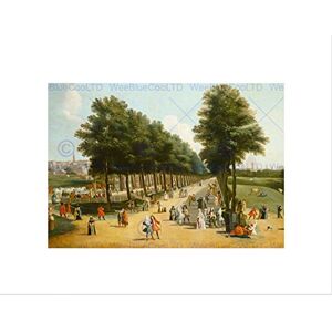 Wee Blue Coo MARCO RICCI VIEW MALL SAINT JAMES PARK BLACK FRAMED ART PRINT PICTURE B12X5125 Wee Blue Coo MARCO RICCI VIEW MALL SAINT JAMES PARK BLACK FRAMED ART PRINT PICTURE B12X5125