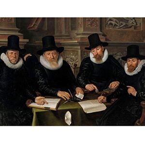 Artery8 Van Den Valckert Regents Amsterdam Leper Asylum Large Wall Art Poster Print Thick Paper 18X24 Inch Artery8 Van Den Valckert Regents Amsterdam Leper Asylum Large Wall Art Poster Print Thick Paper 18X24 Inch