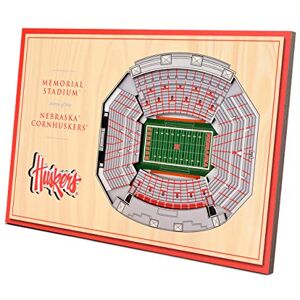 YouTheFan NCAA Desktop Size Team StadiumViews, 12 x 8 Inches, Ohio State Buckeyes, Wood Grain YouTheFan NCAA Desktop Size Team StadiumViews, 12 x 8 Inches, Ohio State Buckeyes, Wood Grain