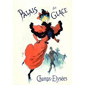 Wee Blue Coo Vintage Ad Palais Glace Ice Skating Paris Wall Art Print Wee Blue Coo Vintage Ad Palais Glace Ice Skating Paris Wall Art Print
