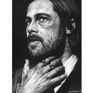 Wee Blue Coo Snatch Mickey Brad Pitt Wayne Maguire Unframed Wall Art Print Poster Home Decor Premium Wee Blue Coo Snatch Mickey Brad Pitt Wayne Maguire Unframed Wall Art Print Poster Home Decor Premium