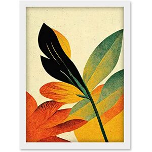 Doppelganger33 LTD Autumn Creeps In. Abstract Plant Tree Leaf Painting Artwork Framed Wall Art Print A4 Doppelganger33 LTD Autumn Creeps In. Abstract Plant Tree Leaf Painting Artwork Framed Wall Art Print A4
