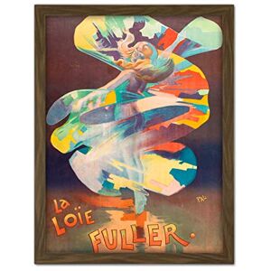 Fine Art Prints Pal Dancer Loie Fuller Folies Bergere Vintage Advert Large Framed Art Print Poster Wall Decor 18x24 in Fine Art Prints Pal Dancer Loie Fuller Folies Bergere Vintage Advert Large Framed Art Print Poster Wall Decor 18x24 in