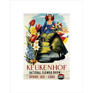 Wee Blue Coo Ad Exhibition Flower Show Keukenhof Lisse Netherland Wall Art Print Wee Blue Coo Ad Exhibition Flower Show Keukenhof Lisse Netherland Wall Art Print