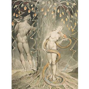 Fine Art Prints William Blake The Temptation And Fall Of Eve Unframed Wall Art Print Poster Home Decor Premium Fine Art Prints William Blake The Temptation And Fall Of Eve Unframed Wall Art Print Poster Home Decor Premium