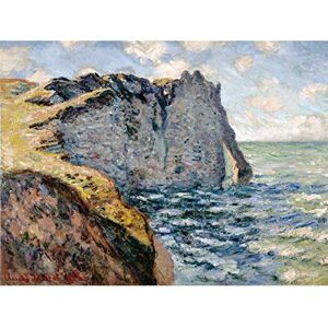 Fine Art Prints Claude Monet The Cliff Of Aval Etretat Art Print Canvas Premium Wall Decor Poster Mural Fine Art Prints Claude Monet The Cliff Of Aval Etretat Art Print Canvas Premium Wall Decor Poster Mural