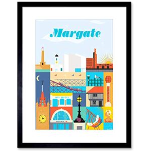 Wee Blue Coo Travel Margate Seaside Town Kent England UK Sun Beach Lighthouse Framed Wall Art Print Wee Blue Coo Travel Margate Seaside Town Kent England UK Sun Beach Lighthouse Framed Wall Art Print
