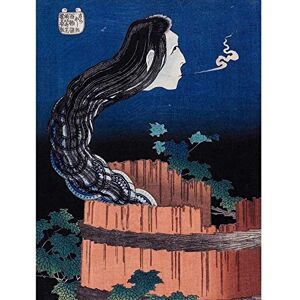 Fine Art Prints Mansion Of Plates C1832 Katsushika Hokusai Extra Large XL Wall Art Poster Print Fine Art Prints Mansion Of Plates C1832 Katsushika Hokusai Extra Large XL Wall Art Poster Print