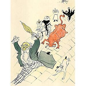 Artery8 Toulouse-Lautrec The Enraged Cow Bull Painting Unframed Wall Art Print Poster Home Decor Premium Artery8 Toulouse-Lautrec The Enraged Cow Bull Painting Unframed Wall Art Print Poster Home Decor Premium