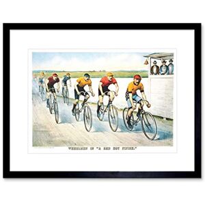 Wee Blue Coo Sport Memorabilia Cycling Bicycle Racing Vintage Ad Art Framed Wall Art Print Wee Blue Coo Sport Memorabilia Cycling Bicycle Racing Vintage Ad Art Framed Wall Art Print