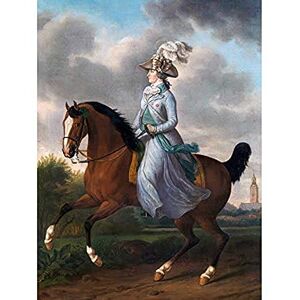 Artery8 Haag Wilhelmina Horse Equestrian Portrait Painting Unframed Wall Art Print Poster Home Decor Premium Artery8 Haag Wilhelmina Horse Equestrian Portrait Painting Unframed Wall Art Print Poster Home Decor Premium