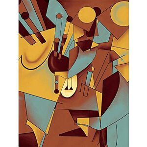 Wee Blue Coo Painting Digital Graphic Abstract Cubism Cubist Art Print Poster Wall Decor 12X16 Inch Wee Blue Coo Painting Digital Graphic Abstract Cubism Cubist Art Print Poster Wall Decor 12X16 Inch