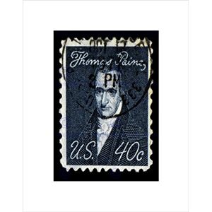 Wee Blue Coo Thomas Paine Vintage Postage Stamp Philately C70786 Wall Art Print Wee Blue Coo Thomas Paine Vintage Postage Stamp Philately C70786 Wall Art Print