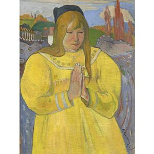 Artery8 Paul Gauguin Young Christian Girl 1894 Painting Large Wall Art Poster Print Thick Paper 18X24 Inch Artery8 Paul Gauguin Young Christian Girl 1894 Painting Large Wall Art Poster Print Thick Paper 18X24 Inch