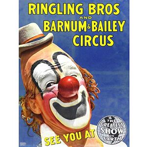Wee Blue Coo Circus Ringling Bros Barnum Bailey Show Clown Art Print Poster Wall Decor 12X16 Inch Wee Blue Coo Circus Ringling Bros Barnum Bailey Show Clown Art Print Poster Wall Decor 12X16 Inch