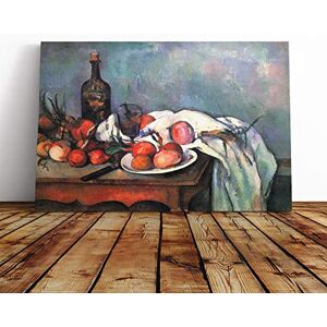 Big Box Art Canvas Print Wall Art Paul Cezanne Still Life (13) Mounted and Stretched Box Frame Picture Home Decor for Kitchen, Living, Dining Room, Bedroom, Hallway, Multi-Colour, 30x20 Inch Big Box Art Canvas Print Wall Art Paul Cezanne Still Life (13) Mounted and Stretched Box Frame Picture Home Decor for Kitchen, Living, Dining Room, Bedroom, Hallway, Multi-Colour, 30x20 Inch